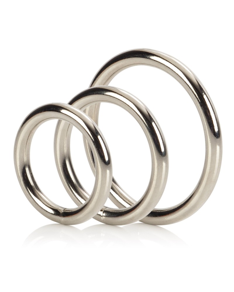 Lot de 3 cockrings en m