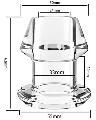 Plug tunnel avec bouchon Inpull M 5 x 5cm pas cher