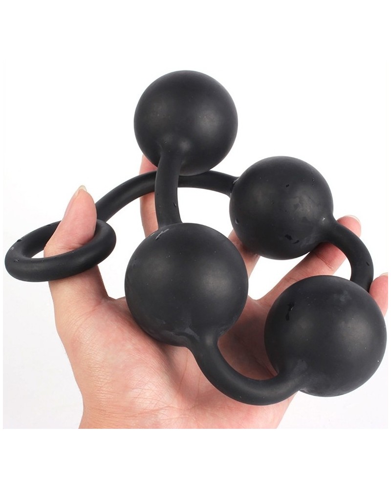 Boules anales en silicone Quarty XL 52 x 6cm pas cher