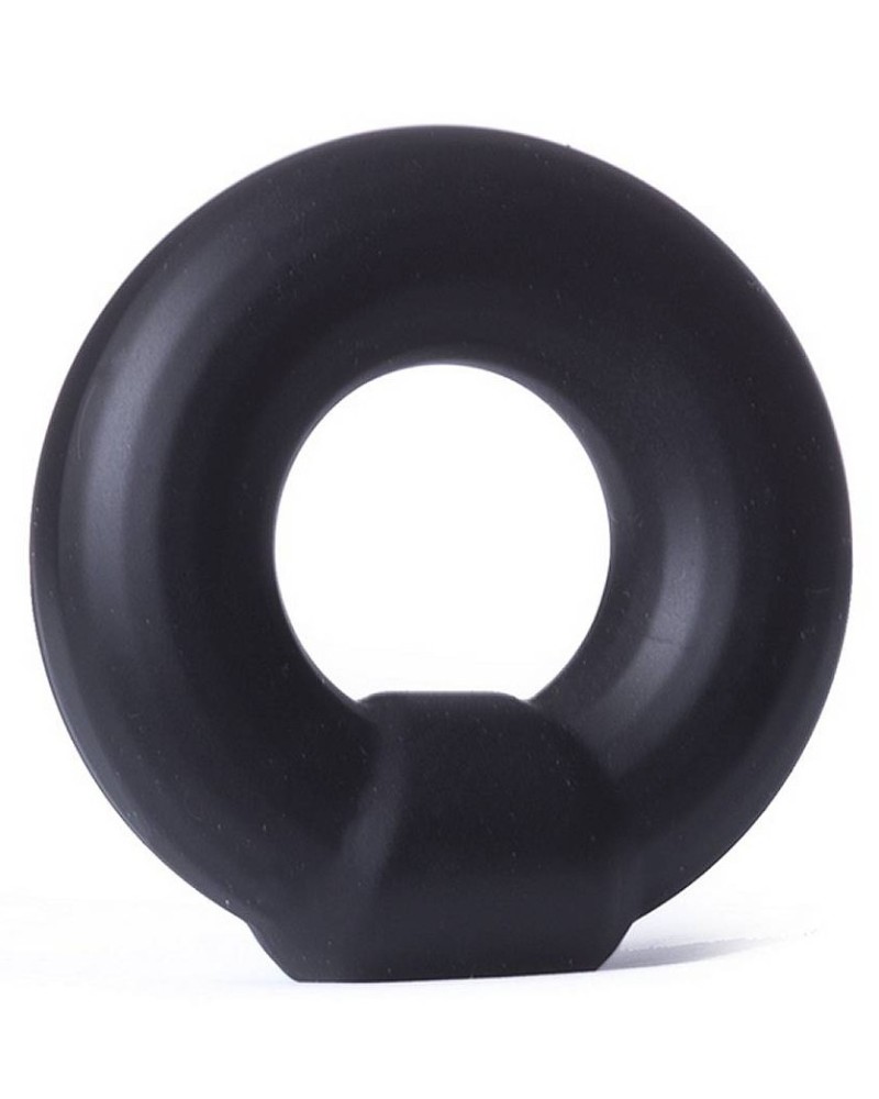 Cockring en silicone Knob noir pas cher