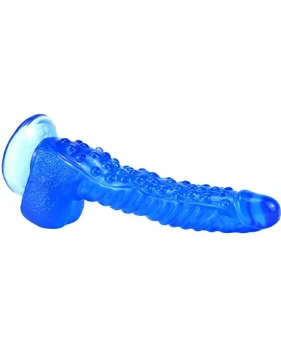 Gode Monster Ribby 22 x 5cm Bleu pas cher