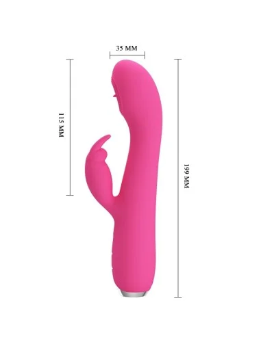 Vibro Rabbit Licking Rachel 11 x 3.5cm pas cher