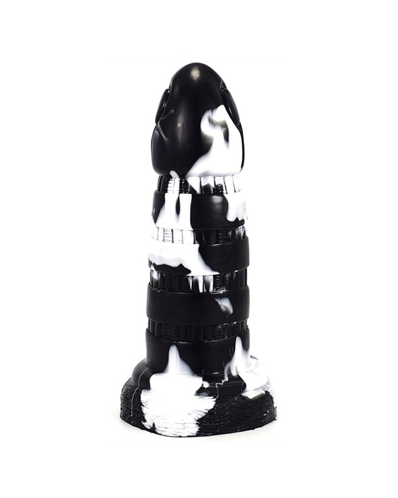 Gode Oblink 18 x 6cm Noir-Blanc pas cher