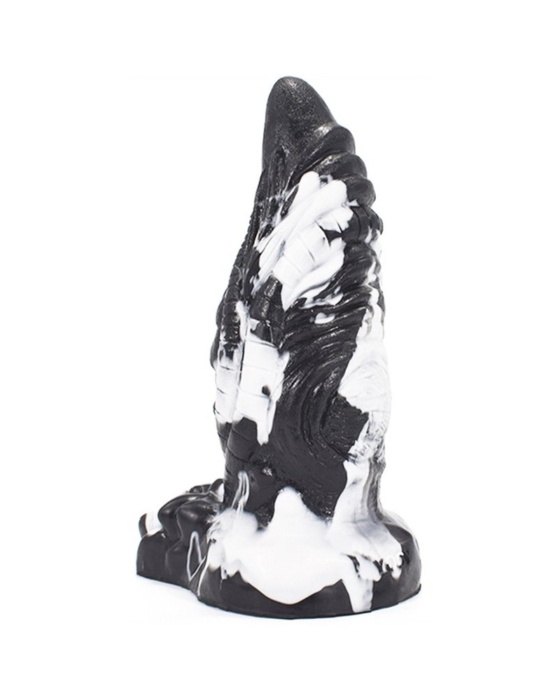 Gode Rhegax 16 x 6.5cm Noir-Blanc pas cher