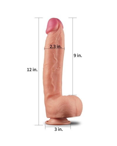 Gode rEaliste King Size Strong Nature Cock 22 x 5.7cm pas cher