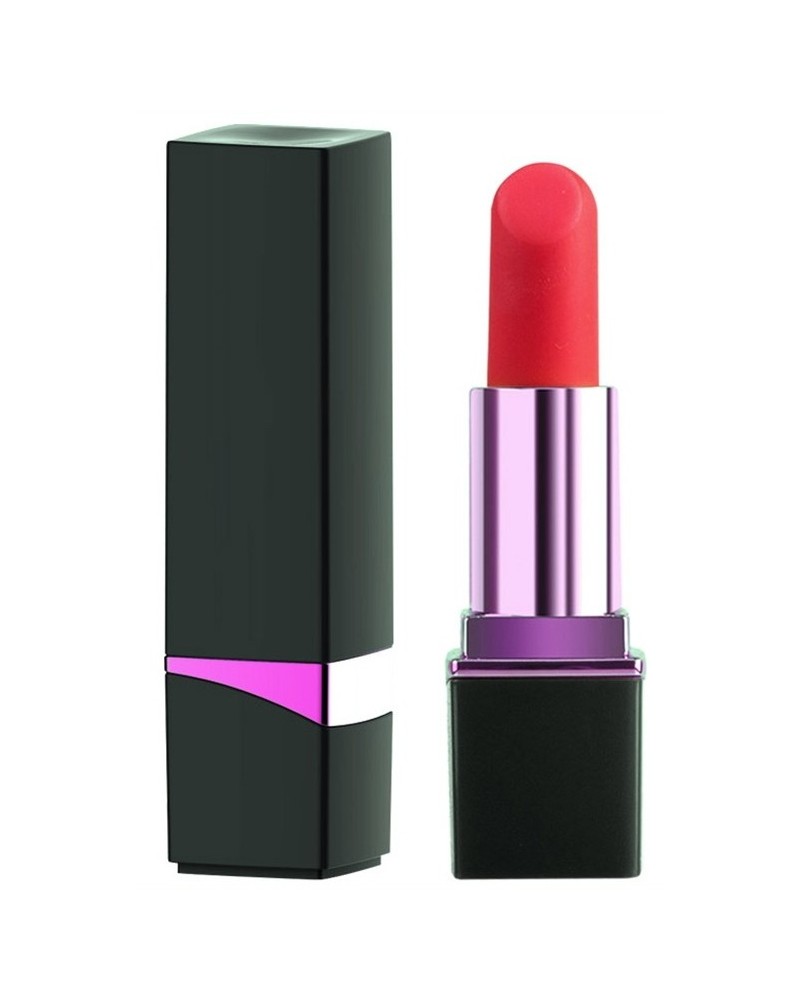 Mini Vibro Lipstick Rock 8.7 x 2.3cm Noir pas cher