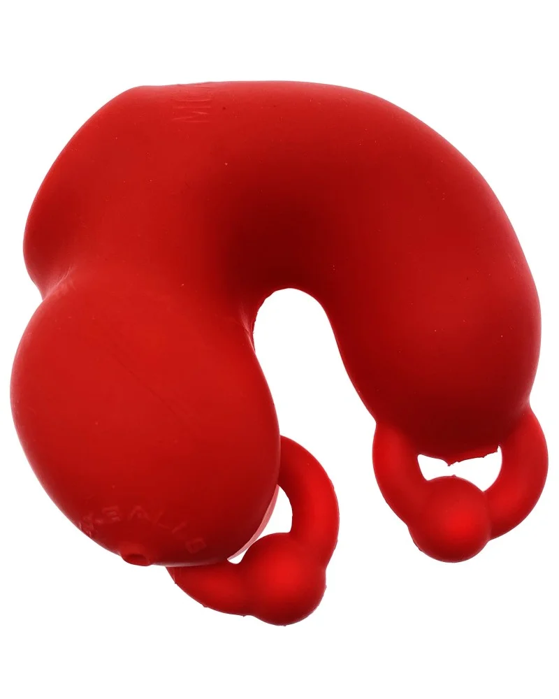 Gaine de pEnis Oxballs MeatLocker 10 x 4cm Rouge pas cher