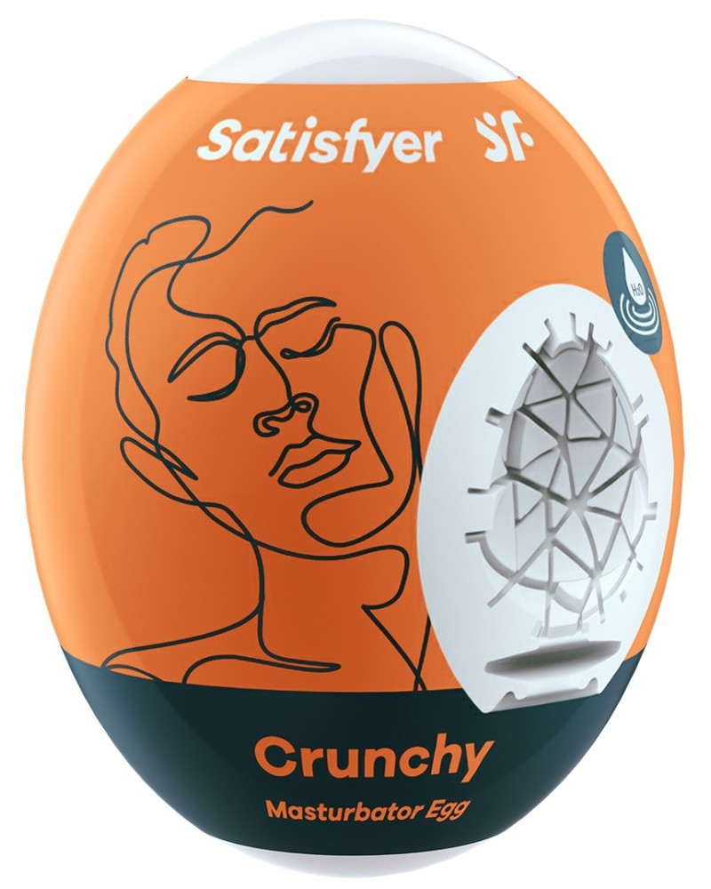 Oeuf de masturbation Satisfyer Crunchy pas cher