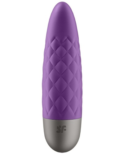 Stimulateur de clitoris Ultra Power Bullet 5 Satisfyer Violet pas cher