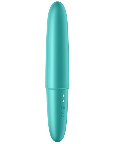 Vibro Ultra Power Bullet 6 Satisfyer Turquoise pas cher