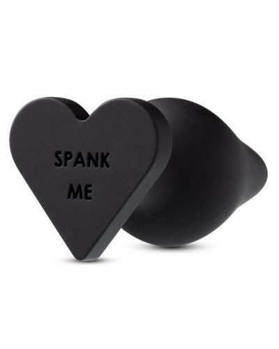 Plug Bijou en silicone Spank Me 8 x 3.5cm pas cher