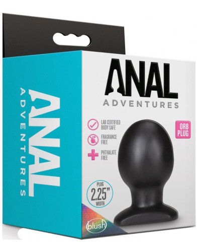 Plug Anal Adventures Orb 8 x 5.3cm pas cher