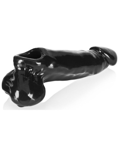 Gaine de pEnis Daddy 20 x 6cm Noire pas cher