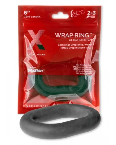 Cockring silicone Wrap Ultra Stretch 15cm pas cher