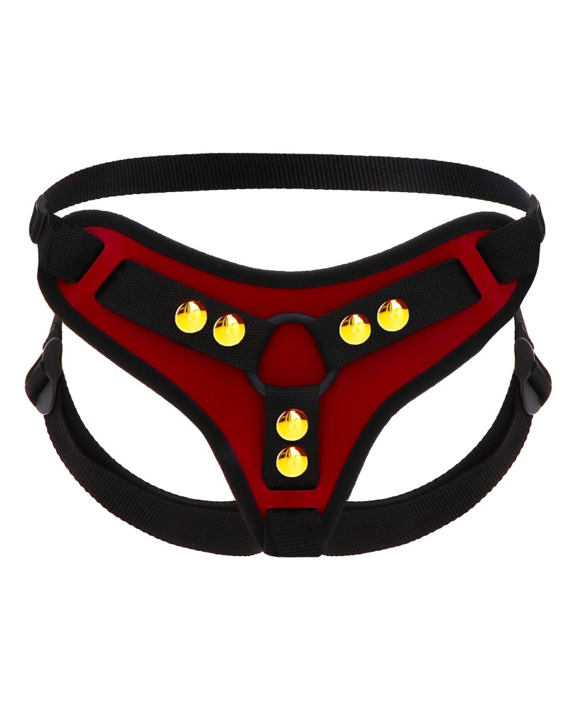 Jock-Harnais pour Gode-ceinture Taboom Rouge pas cher