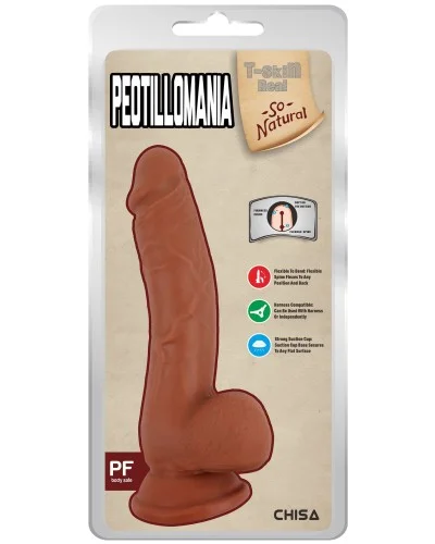 Gode rEaliste Peotillomania 14 x 4cm Latino pas cher