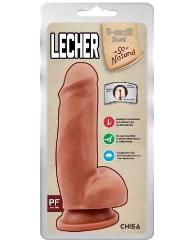 Gode rEaliste Lecher 12 x 4.8cm Latino pas cher