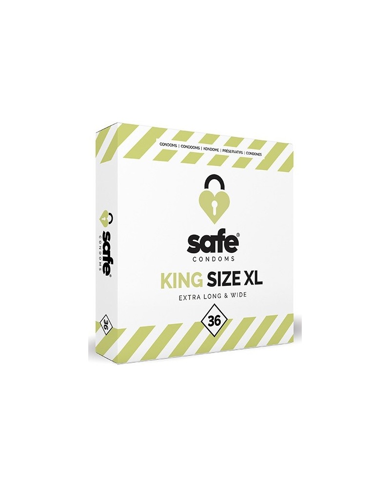 PrEservatifs King Size XL SAFE x36 pas cher