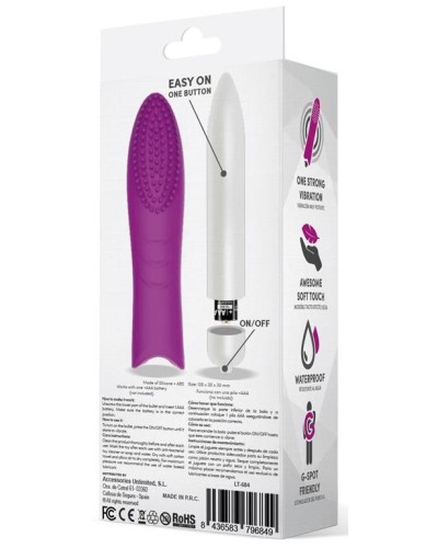 Stimulateur de clitoris Dotys 12 x 3cm Rose pas cher