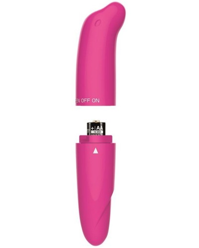 Stimulateur de clitoris Morton 13 x 2.5cm Rose pas cher