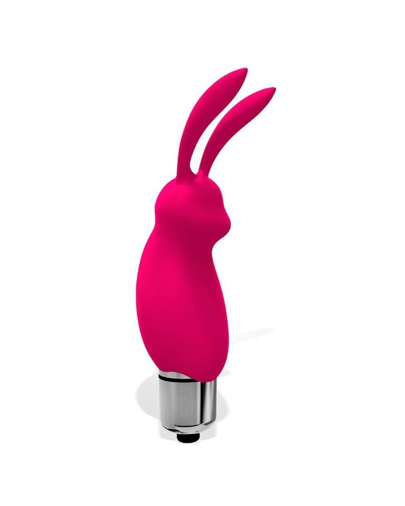 Stimulateur de clitoris Rabbit Hopye 10 x 3cm Rose pas cher