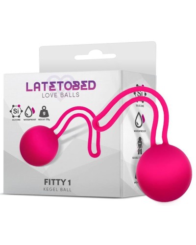 Boule de Kegel Fitty 1 Rose 3.4cm - Poids 35gr pas cher