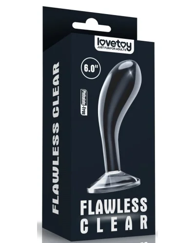 Plug Curve Flawless 13 x 4.3cm Transparent pas cher