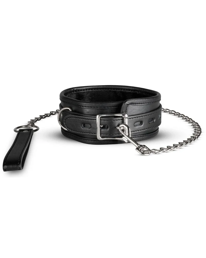 Collier-Laisse Cooper Noir pas cher