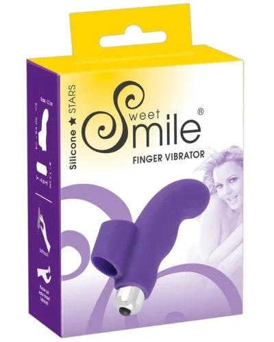 Doigt vibrant Sweet Smile Violet pas cher