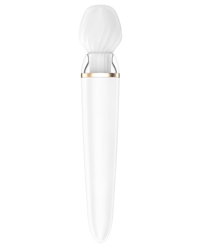 Double Wand-er Satisfyer 33cm Blanc pas cher