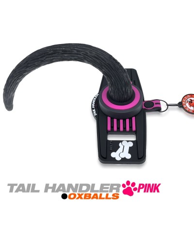 Queue de chien Oxballs Tail Handler Rose pas cher