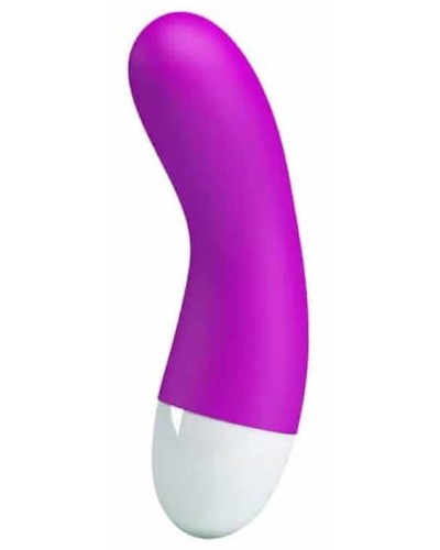 Stimulateur de clitoris Ian Pretty Love 12cm Violet pas cher