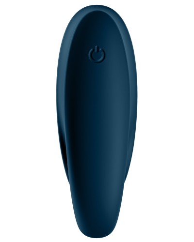 Cockring vibrant Satisfyer Incredible Duo Navy pas cher