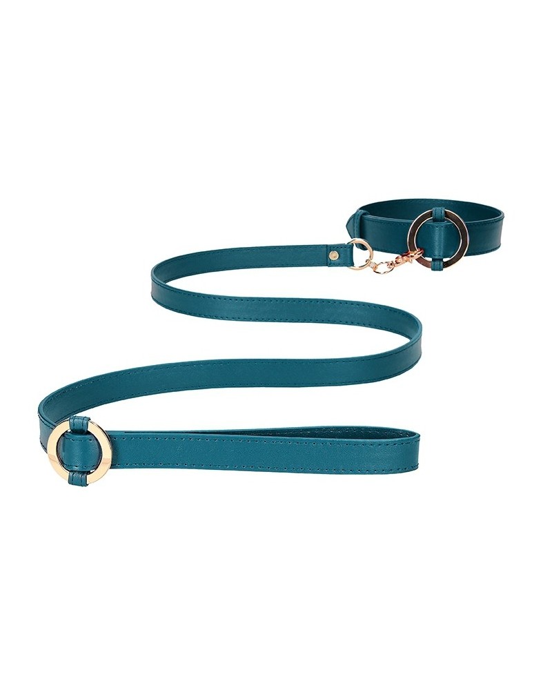 Collier-Laisse Halo Col Bleu pas cher