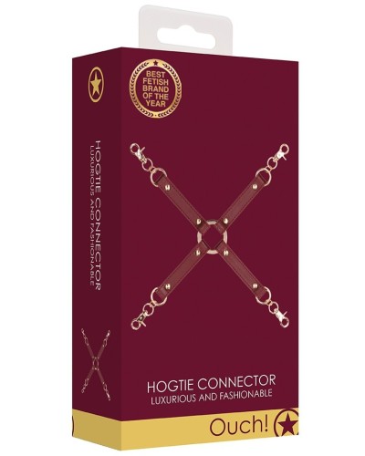 Hogtie pour Menottes Connector Rouge pas cher