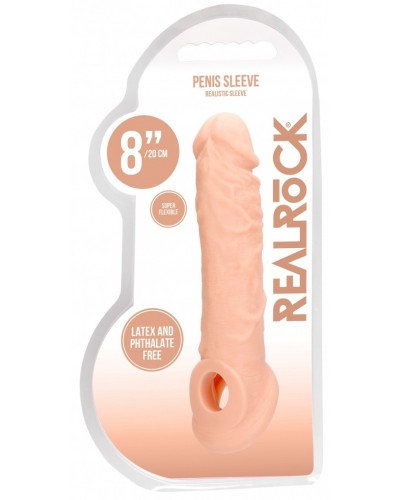 Gaine de pEnis Realrock Curve 17 x 4.5cm pas cher