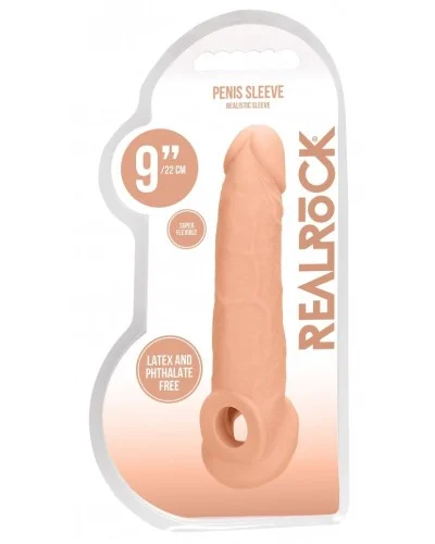 Gaine de pEnis Realrock 17 x 4.5cm pas cher