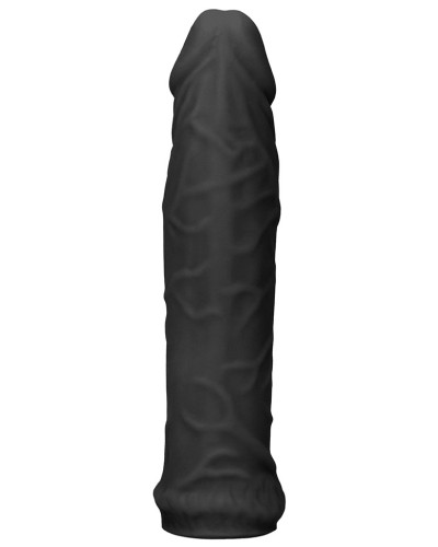 Gaine de pEnis Realrock 16 x 4cm Noire pas cher