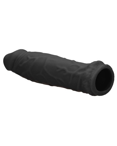 Gaine de pEnis Realrock 16 x 4cm Noire pas cher