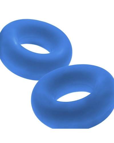 Lot de 2 cockrings Stiffy Bulge Bleus pas cher