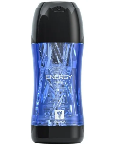 Masturbateur vibrant Energy Bleu pas cher