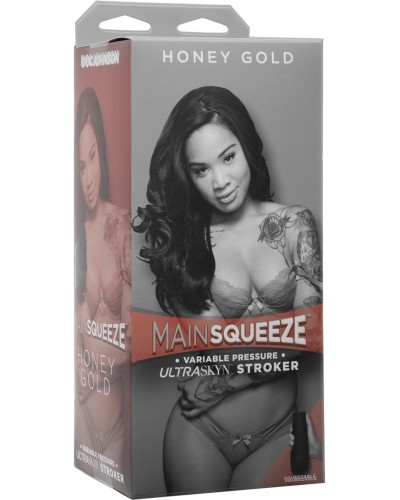 Masturbateur Main Squeeze Honey Gold pas cher