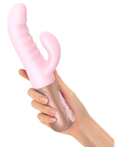 Vibro Rabbit Sassy Bunny Love to Love 23cm Rose pas cher