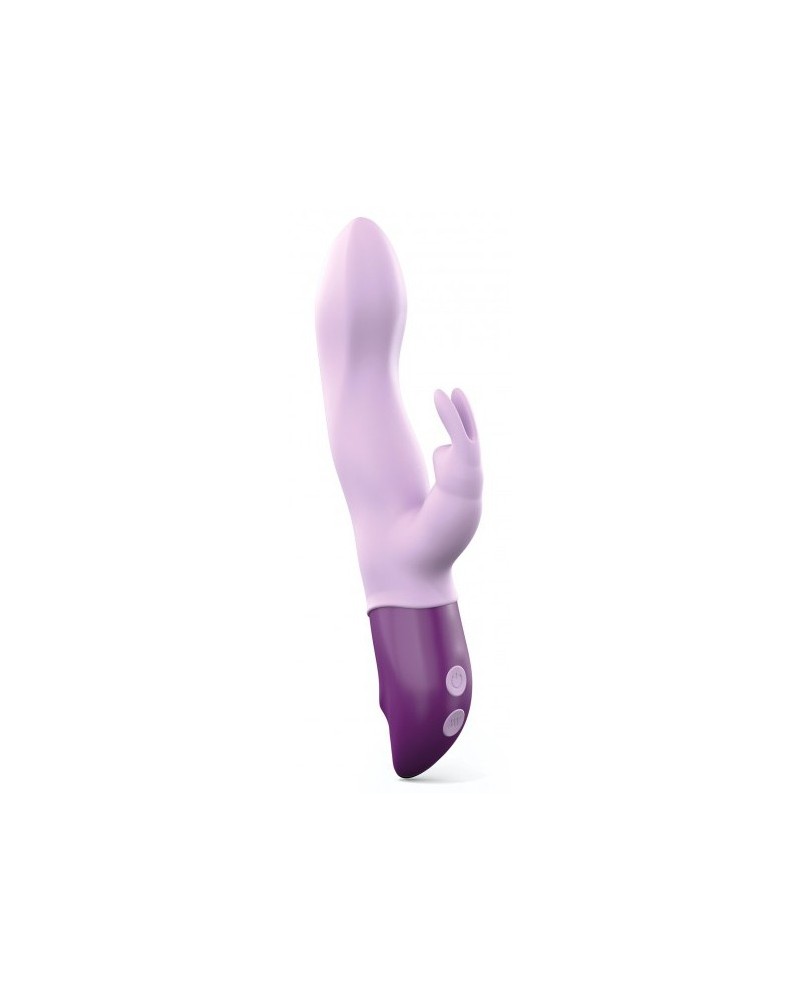 Vibro HELLO RABBIT 24 x 4cm Mauve pas cher