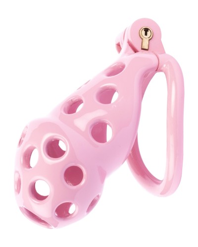 Cage de chastete No Touch 8.5 x 3cm Rose Taille 45 mm pas cher - La