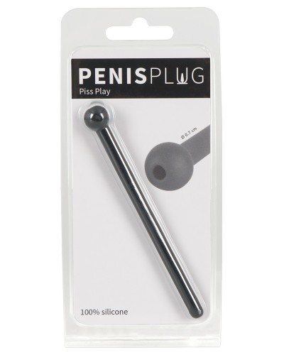 Plug d'uretre percE Piss Play 10.5cm - Diametre 7mm pas cher