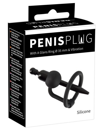 Plug PEnis vibrant Vibes 4.5cm - Diametre 8mm pas cher