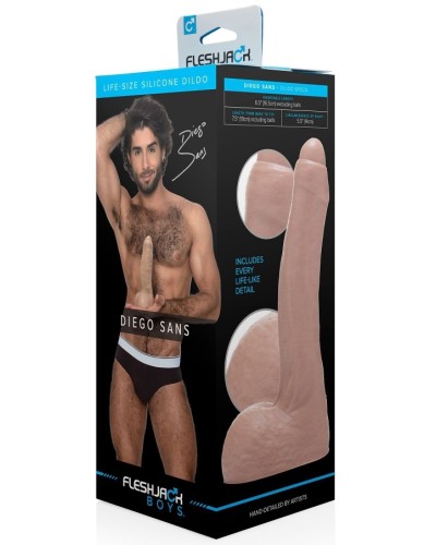 Gode Diego Sans Fleshjack Boys 15.5 x 4.5cm pas cher