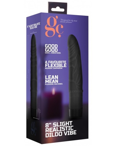 Gode vibrant Dildo Vibe Slight 16 x 3.8cm Noir pas cher