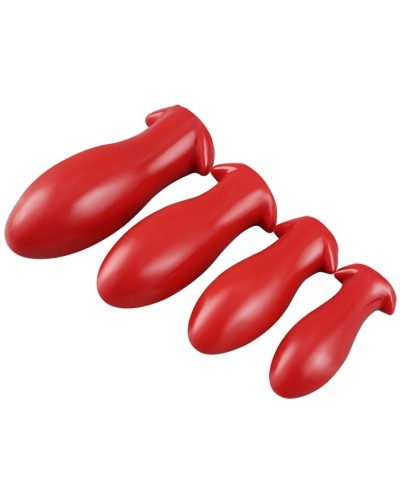 Plug Drakar Egg S 10 x 4.5cm Rouge pas cher